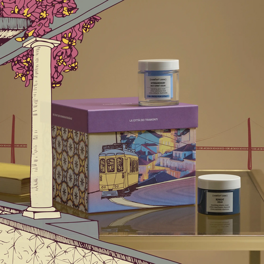 The City of Sunsets (LISBONNE)  – Kit Hydramemory & Renight | Routine lumineuse duo coffrer cadeaux [comfort zone]
