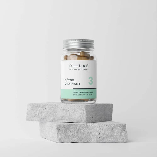 D-LAB Détox Drainant 3 Mois – Drainage, Élimination & Silhouette Affinée