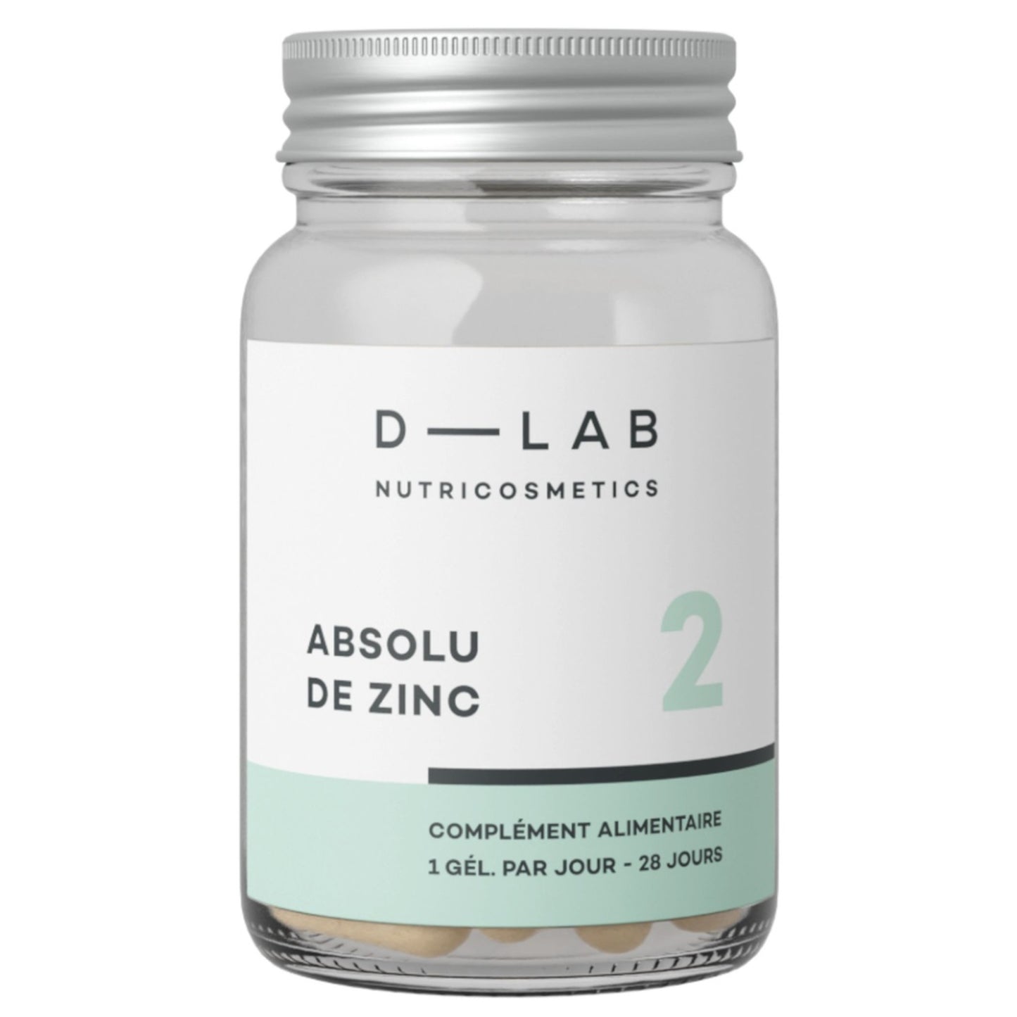 D-LAB Absolu de Zinc 3 mois – Peau, Cheveux & Immunité (Capsules)