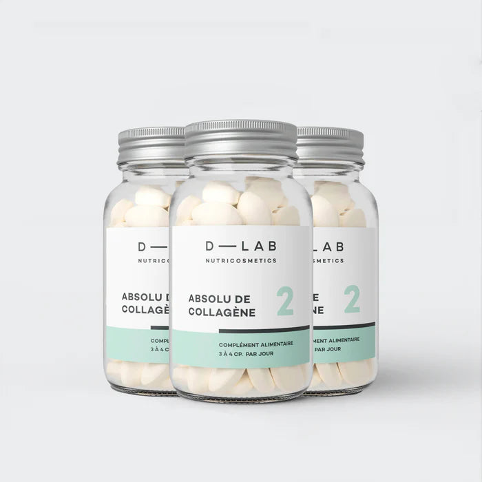 D-LAB Absolu de Collagène 1 mois – Anti-Âge & Fermeté Peau (Comprimés)