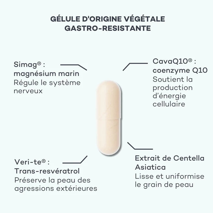 D-LAB Activateur de Régénération 1 mois – Peau Éclatante & Renouvellement Cellulaire (Capsules)