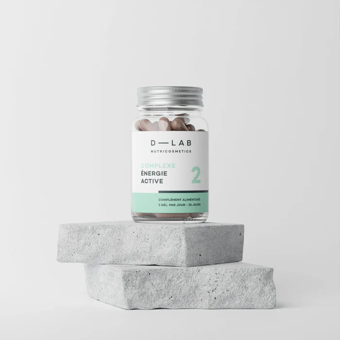 D-LAB Complexe Énergie Active 1 mois – Vitalité, Métabolisme & Performance (Gélules)