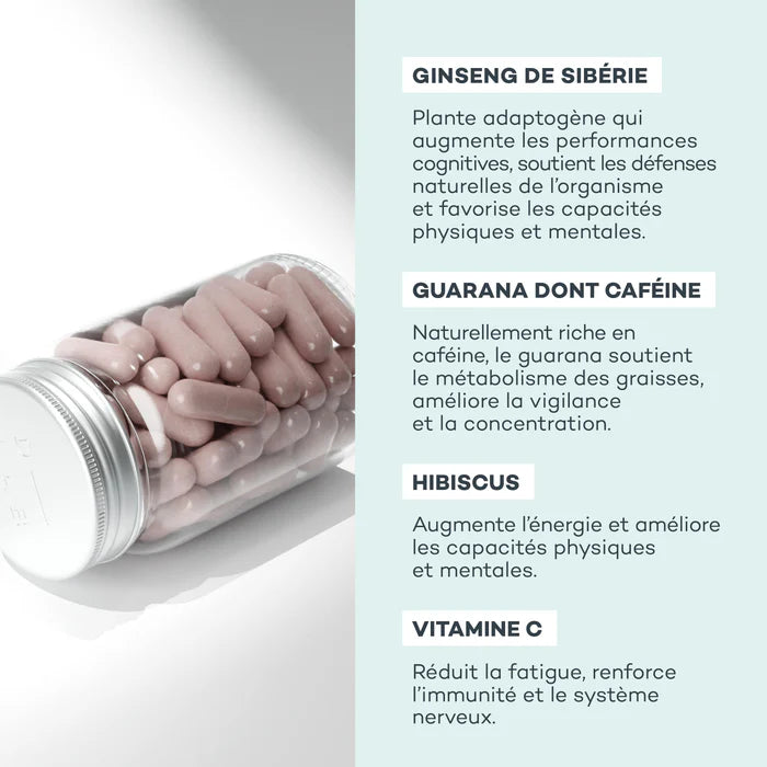 D-LAB Complexe Énergie Active 1 mois – Vitalité, Métabolisme & Performance (Gélules)