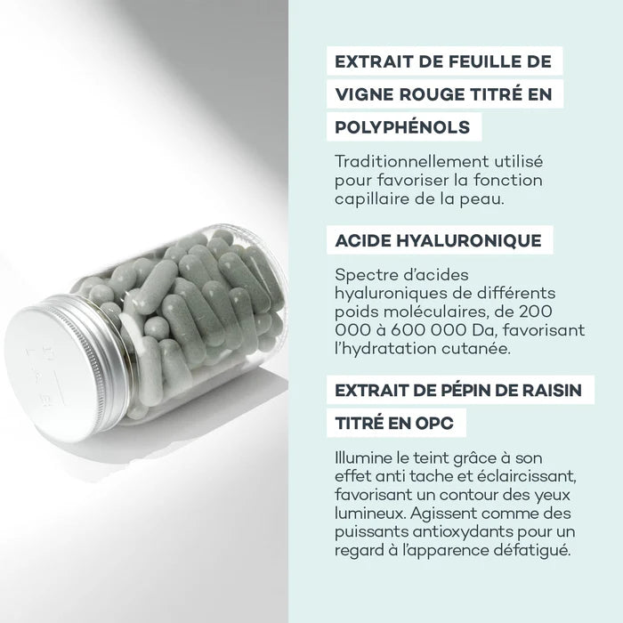 D-LAB Complexe Regard Parfait 1 mois – Anti-cernes, Anti-poches & Anti-rides (Gélules)