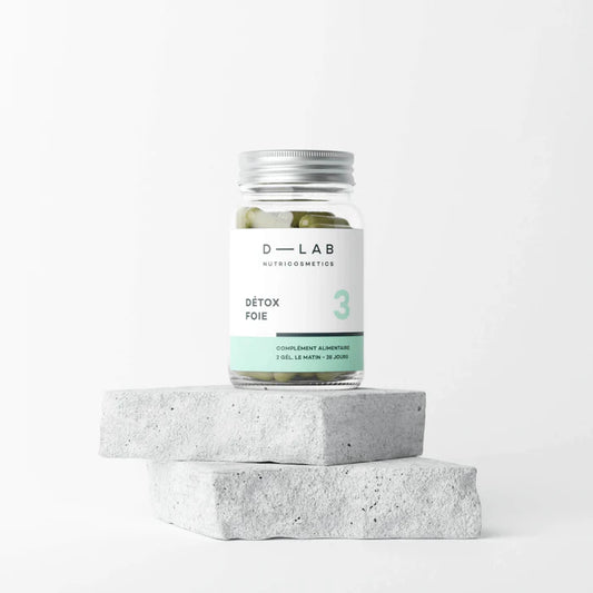 D-LAB Détox Foie 1 mois – Capsules Détoxification Hépatique & Élimination des Toxines