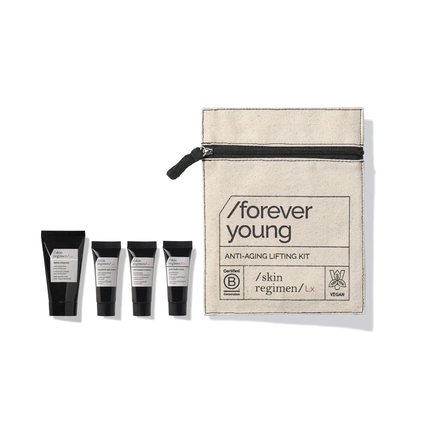 FOREVER YOUNG KIT – /skin regimen/ | Routine Anti-Âge Détox Format Voyage – Comfort Zone
