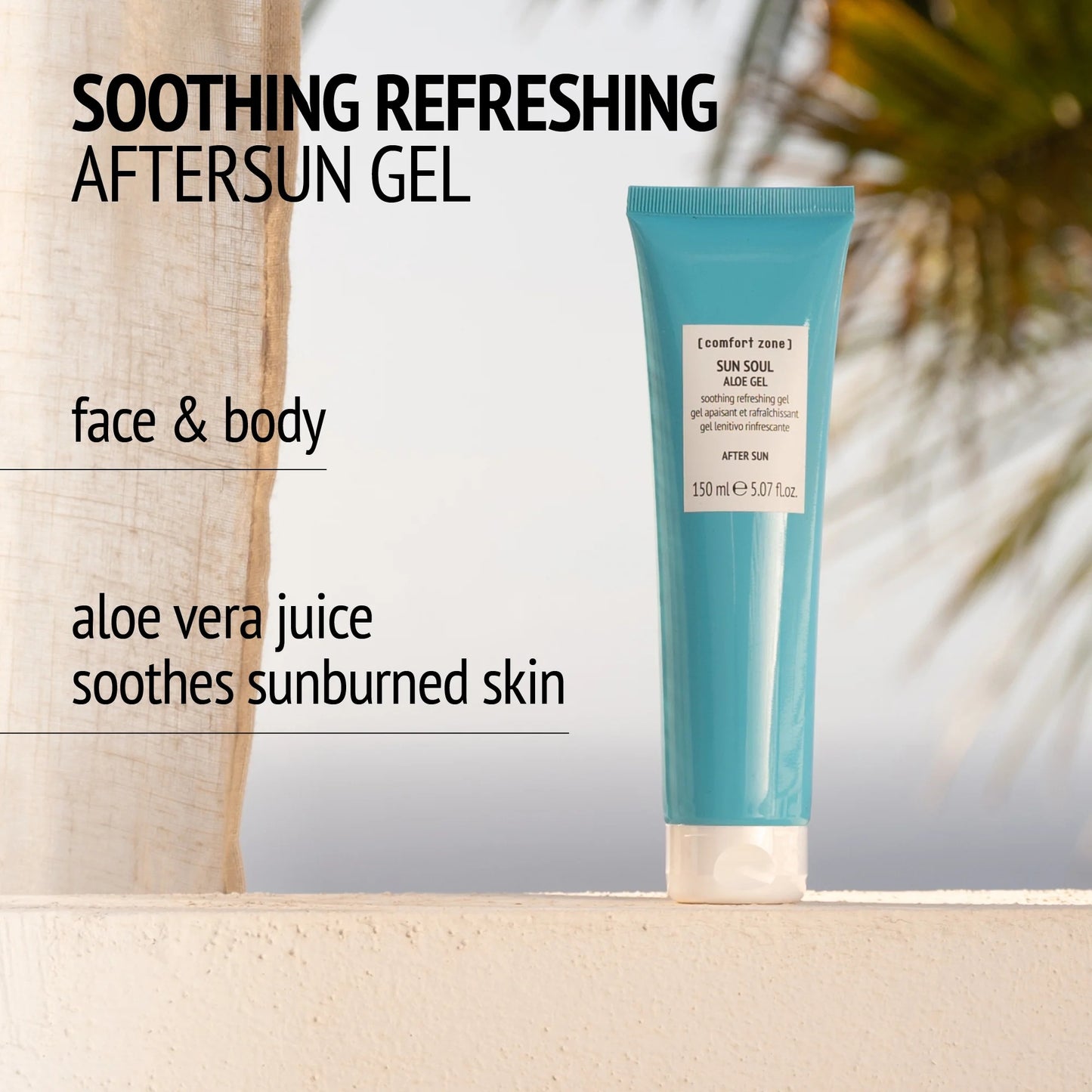 Sun Soul Aloe Gel 150ml comfort zone